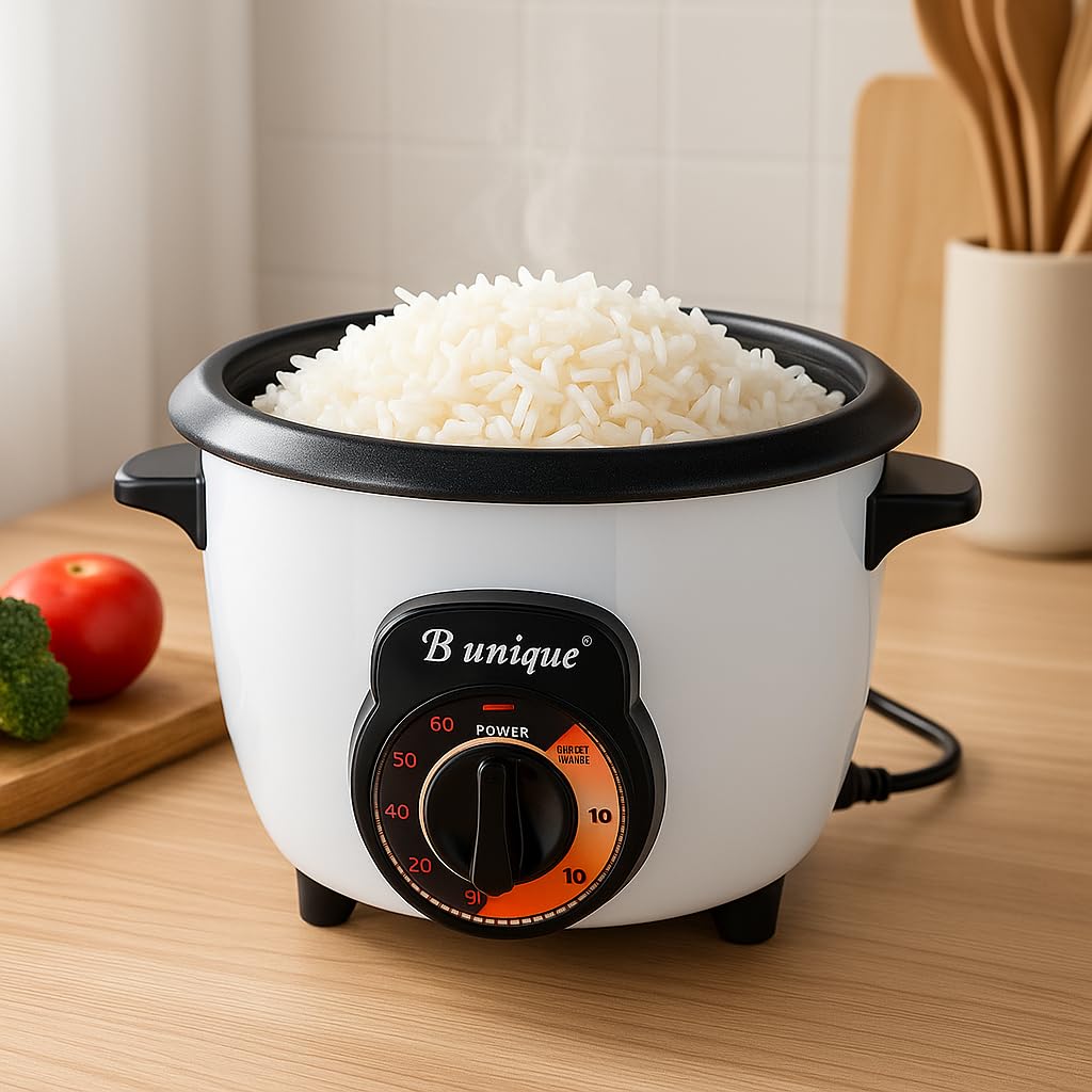 Persian Rice Cooker by B Unique | Non-Stick | Auto Keep Warm | 5/10/16 Cup Sizes (16 Cups)