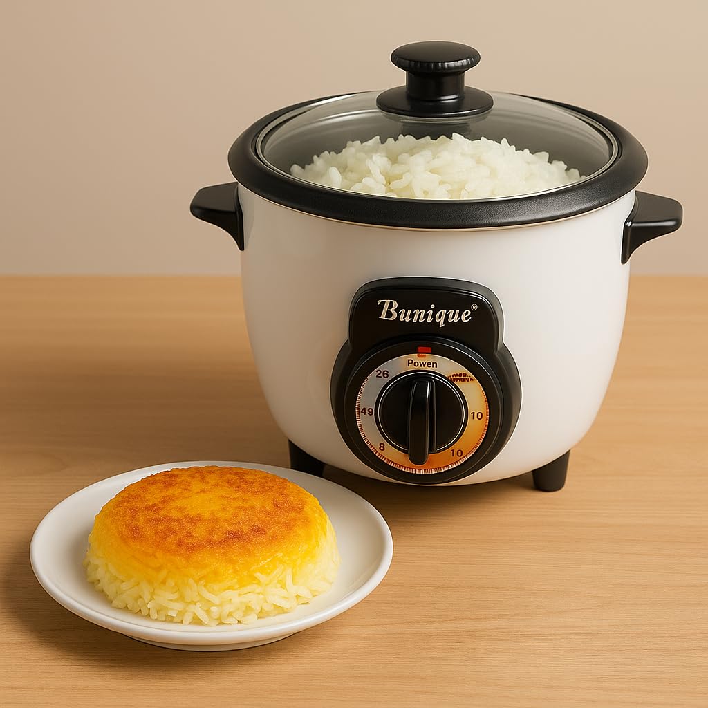 Persian Rice Cooker by B Unique | Non-Stick | Auto Keep Warm | 5/10/16 Cup Sizes (16 Cups)
