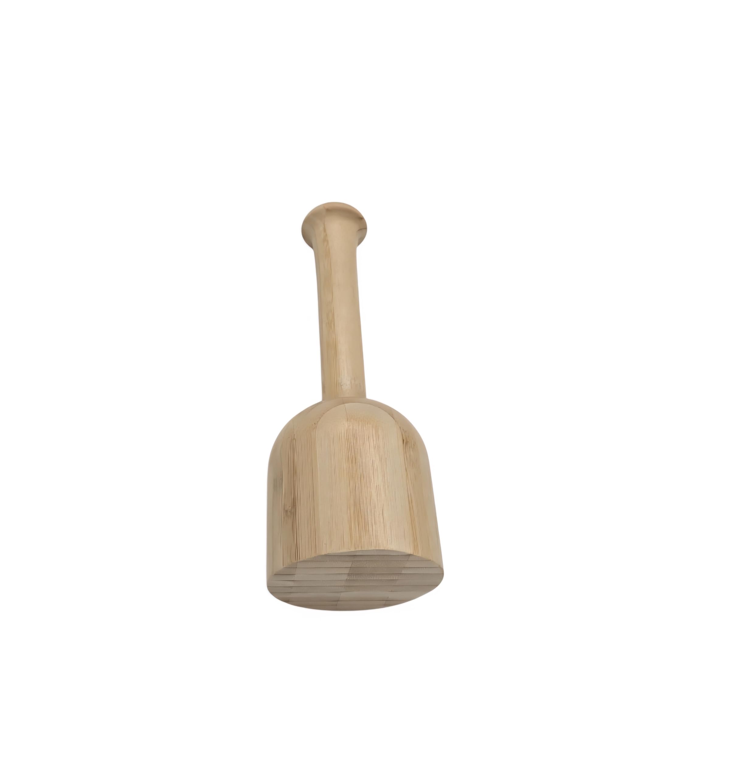 B Unique Durable Bamboo Dizi Smasher Tool | Multipurpose Crusher for Cooked Meat, Garlic, Ginger, and Herbs | Handmade Tool for Sustainable Cooking | Lightweight & Easy to Clean Design گوشتکوب دیزی