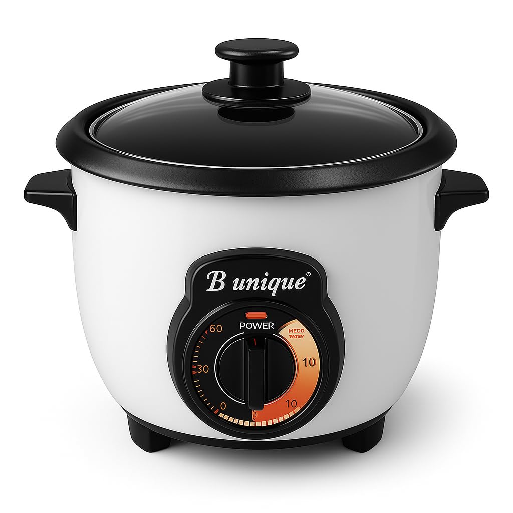Persian Rice Cooker by B Unique | Non-Stick | Auto Keep Warm | 5/10/16 Cup Sizes (16 Cups)